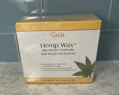 GiGi Hemp Wax Microwave Formula Hair Removal System Complete Kit New • $14.99