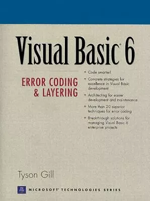 Visual Basic 6: Error Coding And Layering By Gill Tyson • $10.31