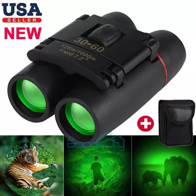 30x60 Binoculars With Day Night Vision Prism High Power Waterproof + Case • $18.89