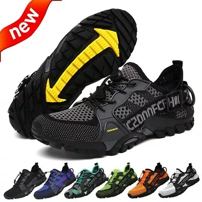 Men's Outdoor Water Shoes Non-slip Quick Dry Hiking Jogging Swimming Sneakers • $31.19