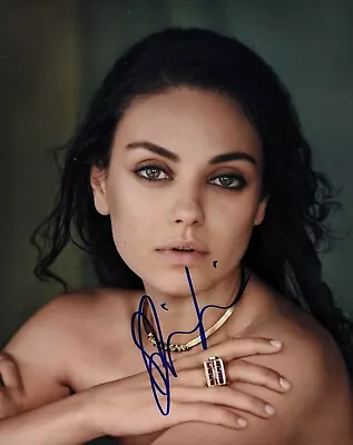 Mila Kunis Hand Signed Auto 8x10 Photo W/Holo COA Bad Mom's • $54.95