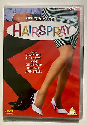 Hairspray Dvd Sonny Bono Divine Ricki Lake Debbie Harry John Waters New & Sealed • £5.95