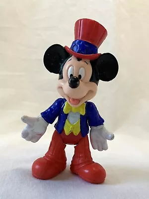 MICKEY MOUSE • Disney Epcot Center Exclusive Toy Figure Top Hat 3½  • $2.39