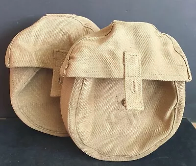 WW2 British (Hampshire) Home Guard Lewis Gunner's '37 Patt. Webbing Pouches 1940 • £175