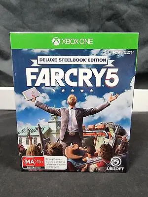 $40 • Buy Farcry 5 Deluxe Steelbook Edition For Xbox One