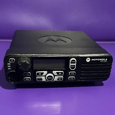 Motorola XPR4580 800/900 MHz Mobile DMR Radio AAM27UMH9LB1AN W/ Connect Plus • $118