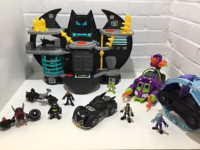 £35 • Buy Imaginext Batman Bundle, With Figures, Vehicles And Cave With Mr Freeze & Joker 