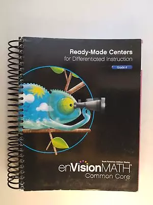 EnVision Math Ready-Made Centers For Differentiated Instruction Grade 4 • $9.40