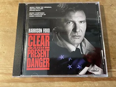 CLEAR AND PRESENT DANGER (James Horner) OOP 1994 Milan Score Soundtrack CD EX • £14.99