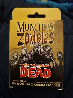 The Walking Dead Munchkin Zombies Expansion Deck USAopoly • $18.99