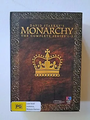 David Starkeys Monarchy Complete Series 1-3 DVD Region 4 ABC TV 6 DISC FREE POST • £12.35