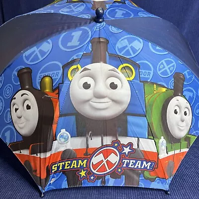 Thomas & Friends Umbrella Kids Blue Steam Team James Percy Thomas Train Engines • $10.19