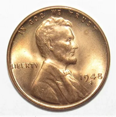 1948 S Lincoln Cent RD CH BU (J42) • $8