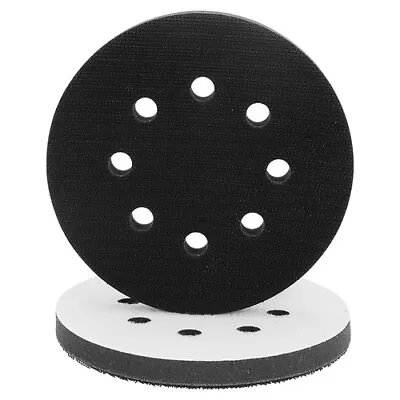 £4.72 • Buy 5inch Soft Foam Interface Pad Backing Pad Hook & Loop Sanding Disc For Sander