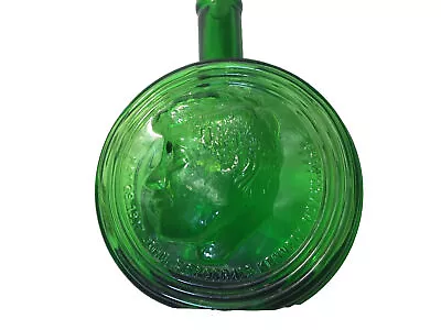 JFK Commemorative Viking Collectible Glass Decanter W/  Ask Not...   Imprint • $13.99