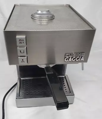 Gaggia Cubika Espresso Cappuccino Coffee Maker Machine Milk Steamer • £109.99