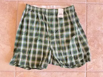 J.CREW Plaid Boxer Shorts Size 34 Size L • $7.99