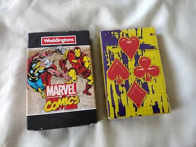 Waddingtons - Marvel Comics  Playing Cards + 1 Pack Of Playing Cards (×2 Items) • £4.99