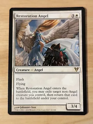 Magic The Gathering MTG Restoration Angel Avacyn Restored Regular Rare • $2.50