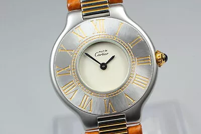 [Near MINT-] Cartier Must De Cartier 21 Vanthian Women's Quartz Watch From JAPAN • $729.99