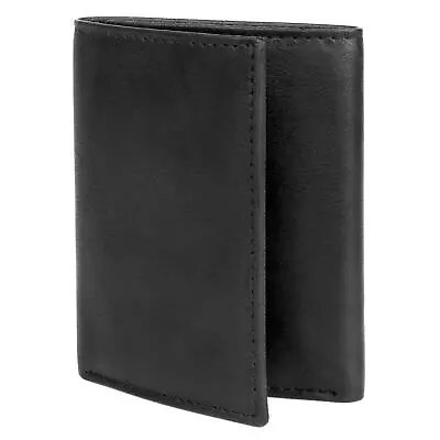 J. Buxton Dakota Three-Fold Leather Wallet With ID Window | MaxStrata® • $35