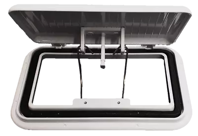 Large White Alloy Pressure Scupper Vent Hatch Dometic Marine Jayco Caravan Parts • $59