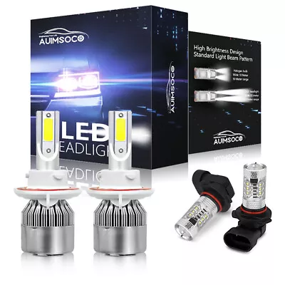 For Dodge Ram 1500 2500 3500 2006-2009 LED Headlight High Low Fog Light Bulbs • $29.99