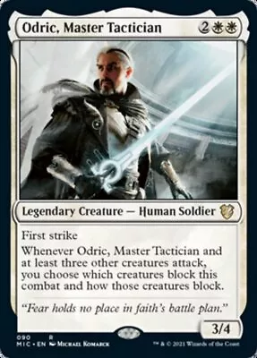 Odric Master Tactician [Innistrad: Midnight Hunt Commander] • $1.50