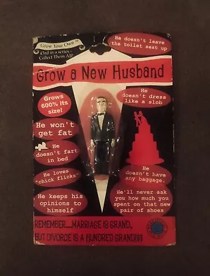 Rare Vintage Official Grow Toy-Grow A New Husband Novelty Gag Gift-NOS • $12.99
