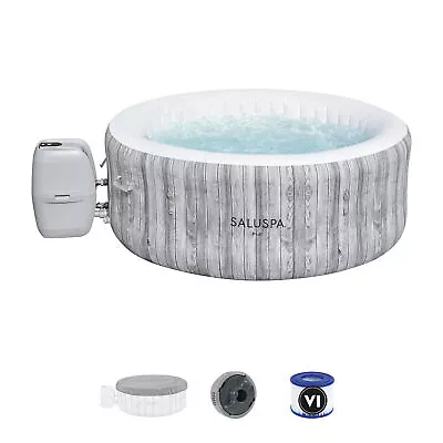 Bestway SaluSpa Fiji AirJet Inflatable Hot Tub With EnergySense Cover Grey • $458.31