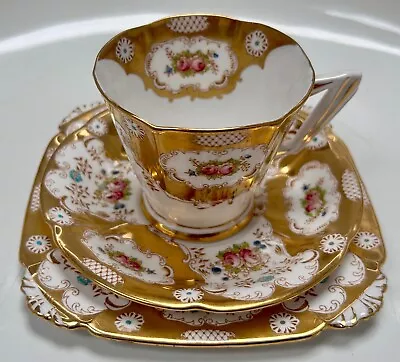 £10.50 • Buy Antique Royal Albert Art Deco Tea Trio