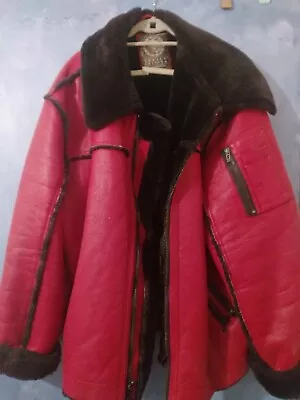 JORDAN CRAIG Legacy Edition COAT/JACKET  Red With Sherpa Lining Size 3XL • $115