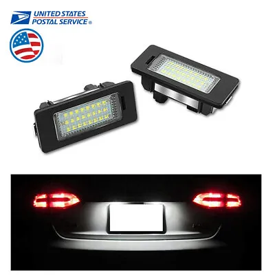 White 6000K LED License Plate Lights  For 97-03 BMW 5-series E39 525i 528i 530i  • $11.85