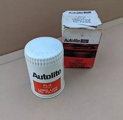 NOS Ford Galaxie Fairlane Mustang Falcon Cougar Autolite Oil Filter C3RZ 6731 B • $45