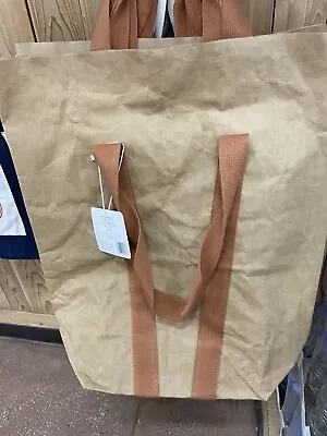 $19.90 • Buy Trader Joe’s Reusable Washable Paper Tote Shopping Bag NEW ITEM