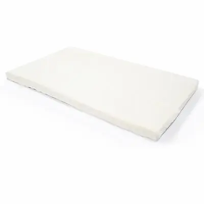 Milliard 2-Inch Ventilated Memory Foam Crib And Toddler Bed Mattress Topper With • $26.99