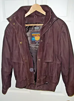 Wilsons Leather Men's Adventure Bound Brown Coat Size Med EUC • $95.99