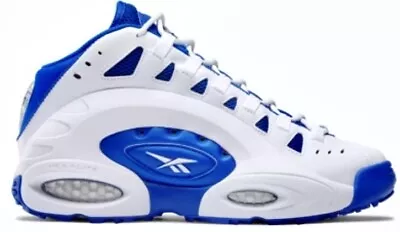 Reebok Men’s ES22 “Emmitt Smith” Shoes Sz(9.5)  White/Blue 100032754 NIB • $174.87