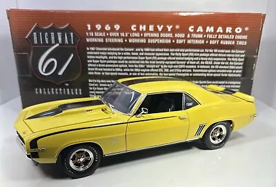 Highway 61 1/18 Scale 1969 Chevy Camaro “Baldwin Motion Version”VERY RARE • $250