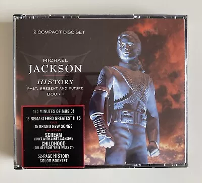 Michael Jackson HIStory : Past Present And Future Book I - Gold Mastering 2 CD • £20