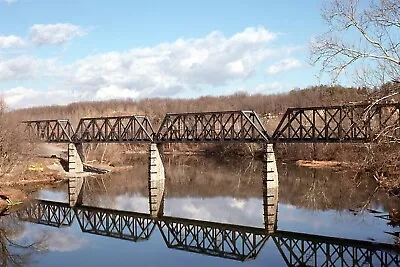 N&W Shenandoah River Bridge Original Slide • $3.25