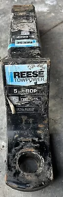 Reese Towpower 5” Drop 1 1/4” Mounting Hole 2 1/2” Receiver Opening Hitch • $19.99