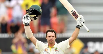 Travis Head Signed Cricket Bat Australia Signed Cricket Bat • $99