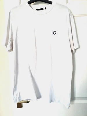 £5.50 • Buy MA.Strum Size L Short Sleeve White Top. Good Condiiton
