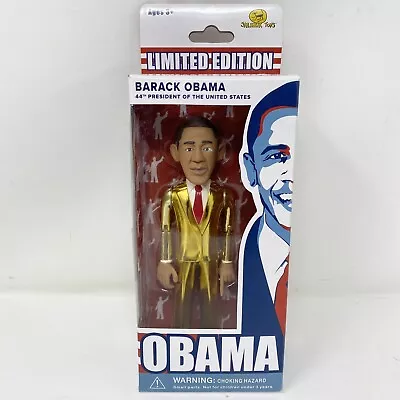 Jailbreak Toys Barack Obama Limited Edition 2804/3000 Gold Action Figure • $175
