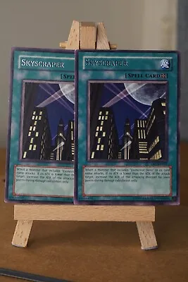 2x Yu-Gi-Oh! DP1-EN021 Skyscraper Rare Unlimited • £1.17