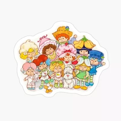 Vintage Strawberry Shortcake Waterproof Sticker 3  Bumper Sticker Vinyl Decal • $5.95