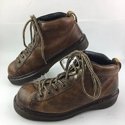 Dr Martens Mens 8287 Air Wair Leather Boots Made In England Size US 9 Vintage • $54.88