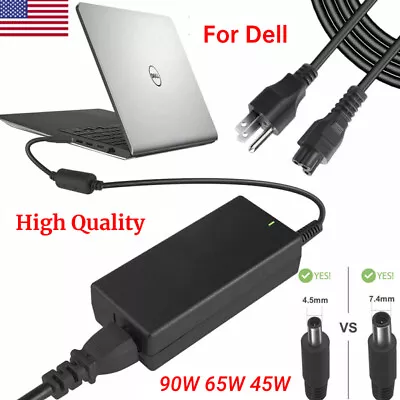 $11.35 • Buy AC Laptop Charger Power Adapter For Dell Inspiron 13 14 15R 17R 3000 5000 7000 