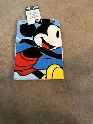 Disney Mickey Mouse Beach Towel Hit The Waves  28  X 58  • $12.99